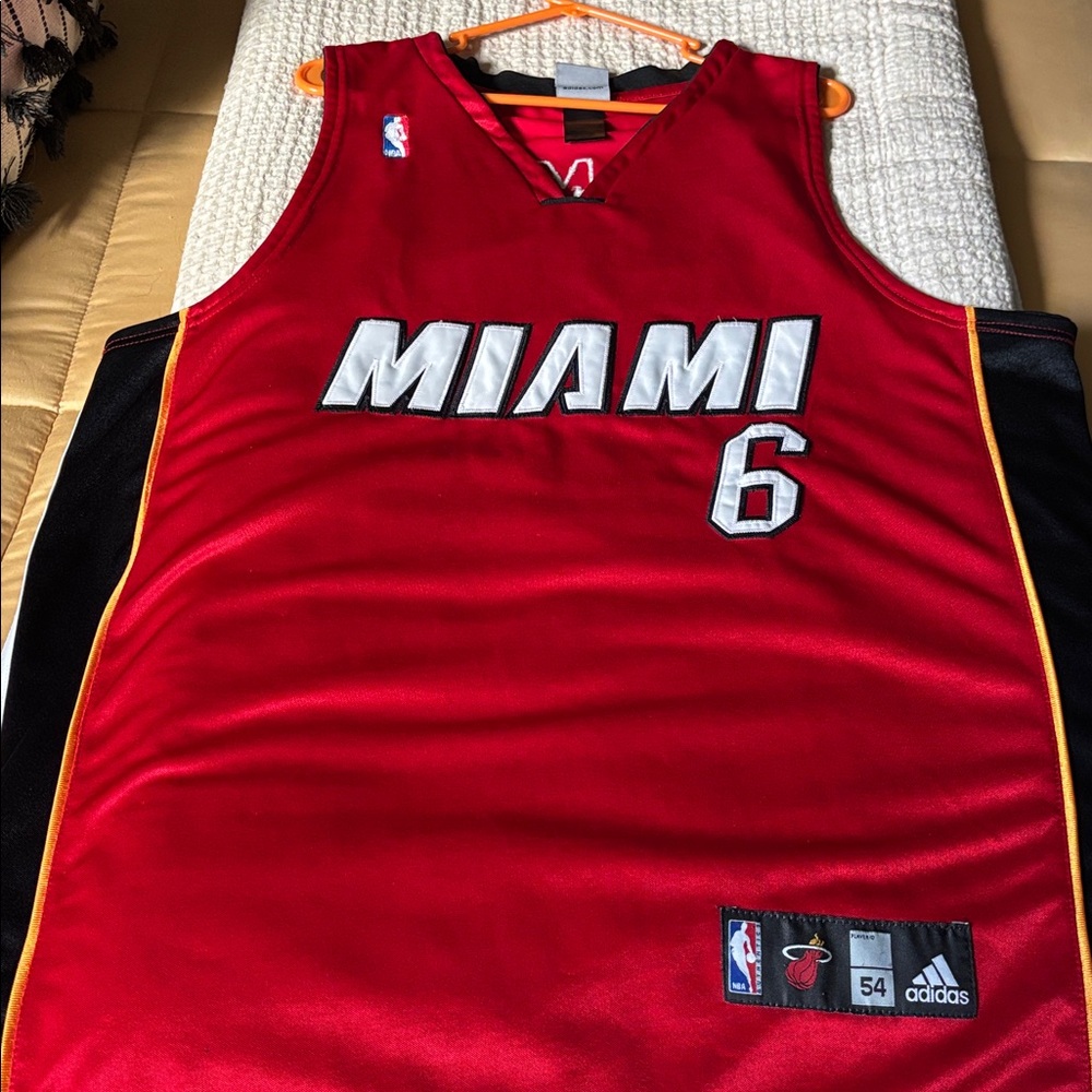 LeBron James Miami Heat jersey